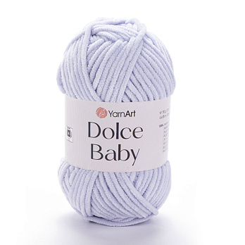 Пряжа YarnArt Dolce Baby 50 г, 85 м, Сіра світла 776 (YAR-061636)