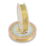 Проволока медная, 0,4 мм, Золотистая (LES-000412)