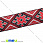 /p10423-tesma-s-ukrainskim-ornamentom-30-mm-cherno-krasnaya/