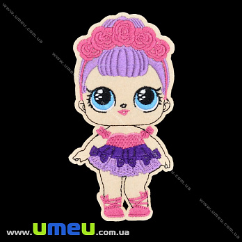 Термоаплікація Лялька LOL, 14,5х7,5 см (APL-033383)