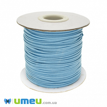Полиэстеровый шнур, Голубой, 1,0 мм, 1 м (LEN-047390)