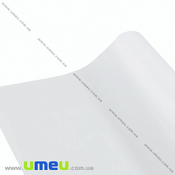 Упаковочная пленка матовая, Белая, 68х100 см, 1 лист (UPK-030238)