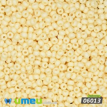 Бісер чеський №267/06013, Жовтий світлий, Натуральний, 10/0 (BIS-043829)