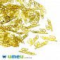 Декоративный элемент Love, 7х3х0,1 мм, Золото (DIF-047123)