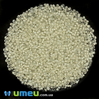 Бісер китайський дрібний, 12/0, Молочний забарвлений, 2 мм (BIS-037715)