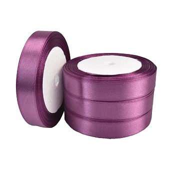 Атласна стрічка, 15 мм, Бузкова (LEN-060372)