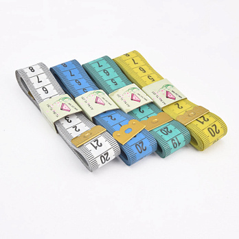 Сантиметрова стрічка двостороння, 20 мм, Мікс (SEW-060235)