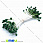 /p15726-tichinki-na-nitke-malenkie-zelenie-temnie/