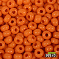 Бисер чешский 2/0, №93140, Оранжевый, Натуральный (BIS-054964)