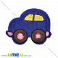 Термоаплікація дитяча Машинка, 6,5х5 см, Синя, 1 шт (APL-022226)