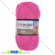 Пряжа YarnArt Baby 50 г, 150 м, Малинова світла 174, 1 моток (YAR-025257)