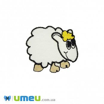 Термоаплікація дитяча Овечка, 5х4,5 см (APL-042427)