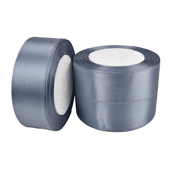 Атласна стрічка, 30 мм, Сіра (LEN-061090)