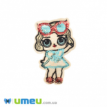 Термоаплікація Лялька LOL, 8х6 см (APL-042421)