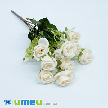 Букет троянд, 33 см, Кремовий (DIF-044835)