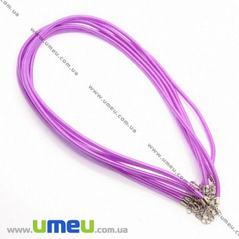 [Архів] Основа на шию шовкова, Бузкова, 46 см, 3 мм (OSN-008274)