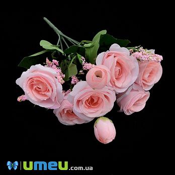 Букет троянд, 32 см, Рожевий (DIF-045781)