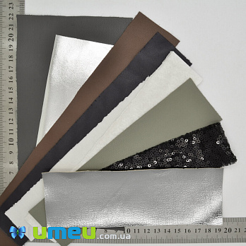 Набор тканей, Серебристо-серый, 1 набор (LTH-042088)