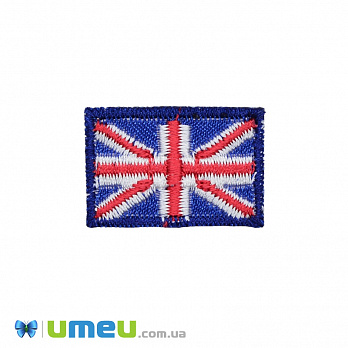 Термоаппликация Флаг Великобритании, 3х2 см, 1 шт (APL-038275)