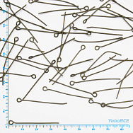 Шпильки, Антична бронза, 3,5 см, 0,7 мм, уп (5 г) (PIN-056164)