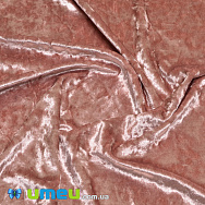 Оксамит корейський стрейчевий Мармуровий, пудровий, 20х29 см (TKN-040528)