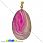 /p33076-podveska-iz-naturalnogo-kamnya-agat-rozoviy-v-folge-66x34-mm/