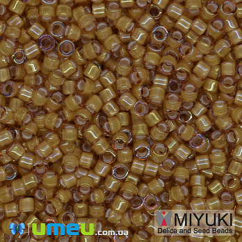 Бисер японский Miyuki Delica 11/0 DB1778, Бежевый АВ (BIS-045411)