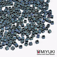 Бісер японський Miyuki Cubes SB18-2064, 1,8 мм, Ірис зелений матовий (BIS-053285) Бісер японський Miyuki Cubes SB18-2064, 1,8 мм, Ірис зелений матовий (BIS-053285)